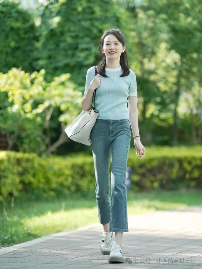髦的4种搭配优雅又气质麻将胡了游戏夏天最时(图9)